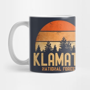 Klamath National Forest California Mug